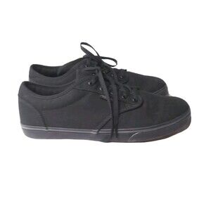 Vans Off The Wall Shoes Womens Size 10.5 Sneakers Black~721356